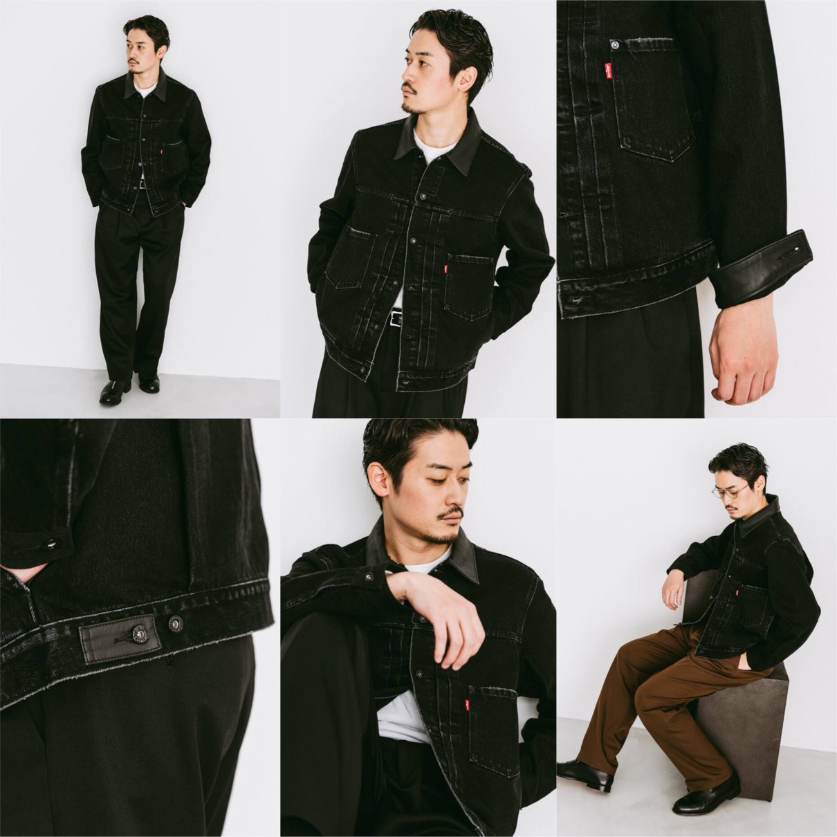 Levi's for EDIFICE 25AW 別注 2nd Type トラッカー ジャケットの国内