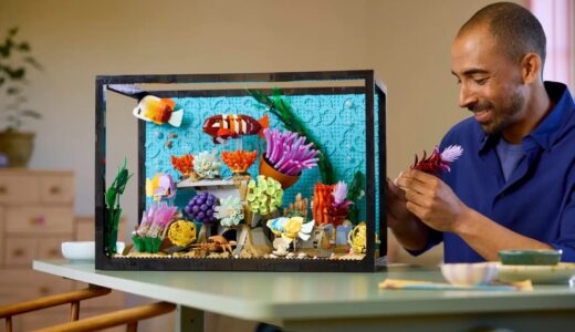 LEGO®︎ 飾れる大人レゴ『熱帯魚の水槽』が国内発売開始