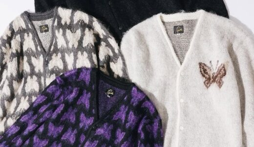 NEEDLES x STUDIOUS 25AW 別注モヘアカーディガンの国内先行予約が開始