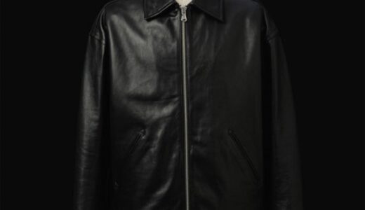 ADAM ET ROPÉ HOMME 25AW ラムレザー ジップアップ ブルゾンが国内発売開始 ［GML15100］