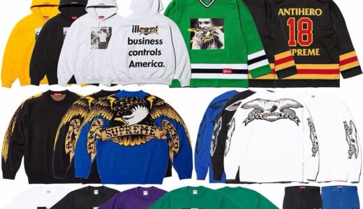 Supreme x ANTIHERO 25FW Week12 が国内11月15日に発売【全商品一覧 価格など / 2025FW】