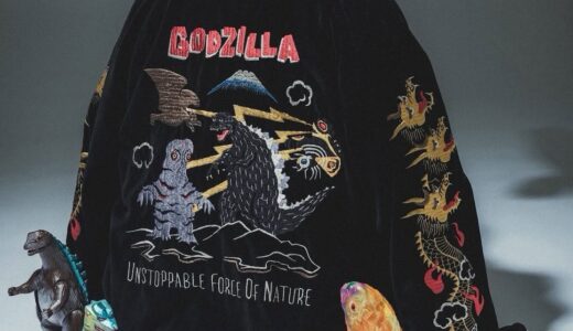 TAILOR TOYO x BEAMS JAPAN『GODZILLA』スカジャンが国内1月2日より発売