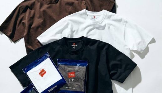 417 EDIFICE x Hanes 26SS 別注 BEEFY-T 全4色の国内先行予約が開始 ［26071313001410］