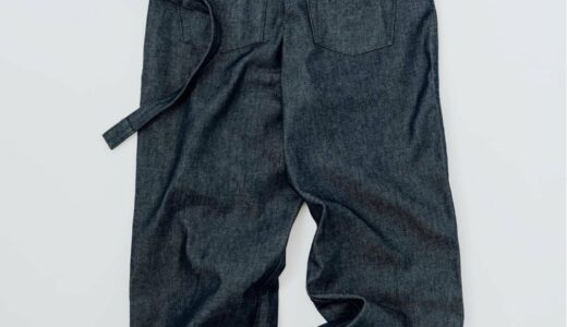 Levi’s for EDIFICE 26SS 別注 TWISTED BELTED デニムパンツの国内先行予約が開始［26030310008810 / 26030310008910］