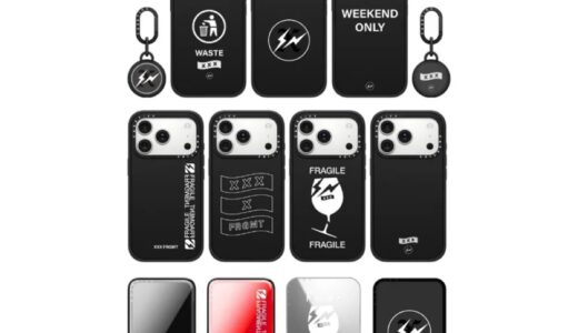 GOD SELECTION XXX x FRAGMENT x CASETiFY コラボテックアクセ第2弾が国内12月10日より発売