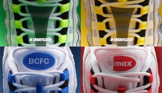 UNDEFEATED x Nike Air Max 95 SP “Geo Exclusives Pack”が今週末発売へ［IB4523-200 / IB4523-001 / IB4523-002 / IB4523-003 / IB4523-004］