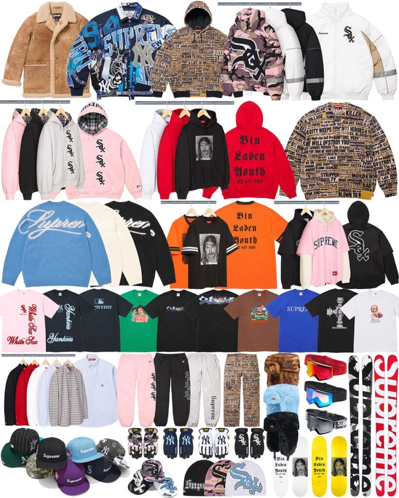 Supreme 25FW Week17 が国内12月20日より発売【全商品一覧 価格など