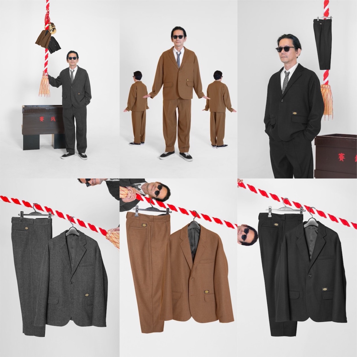 トリップスター　ディッキーズ　スーツセット Dickies × Tripster suit セットアップ XL