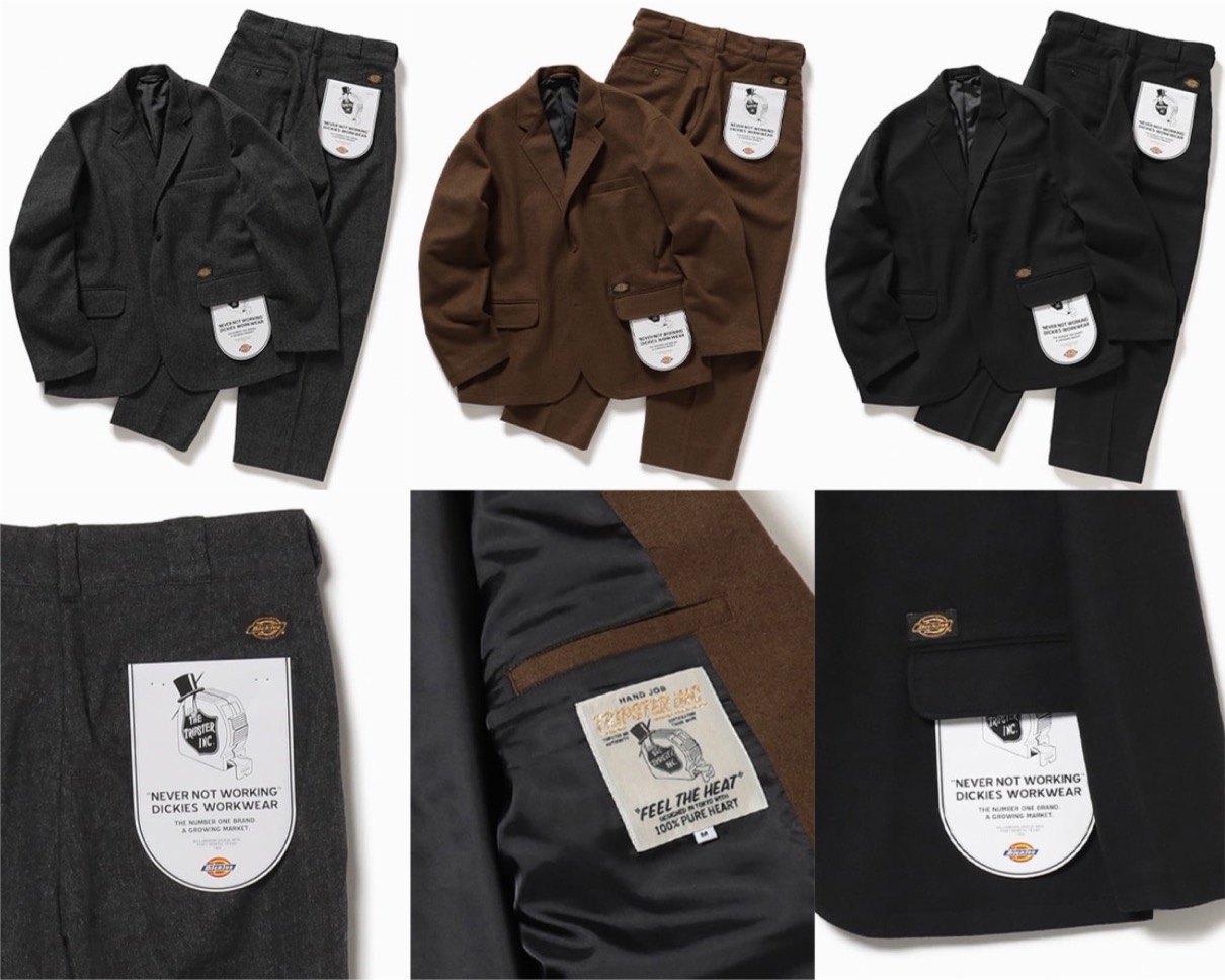 TRIPSTER x Dickies コラボスーツ第8弾が国内12月24日に発売 | UP TO DATE