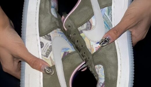 【世界70足限定】Futura x Nike Air Force 1 Low FLOM LXX “For Love or Money”のWEB抽選が12月22日まで受付