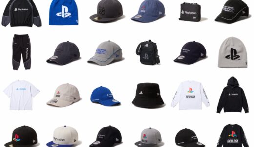 New Era®︎ x PlayStation 初コラボコレクションが国内1月8日より発売