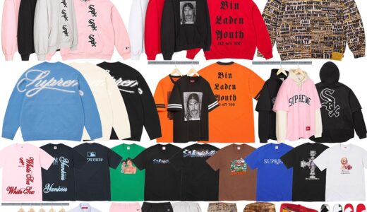 Supreme 25FW Week17 が国内12月20日より発売【全商品一覧 価格など / 2025FW】