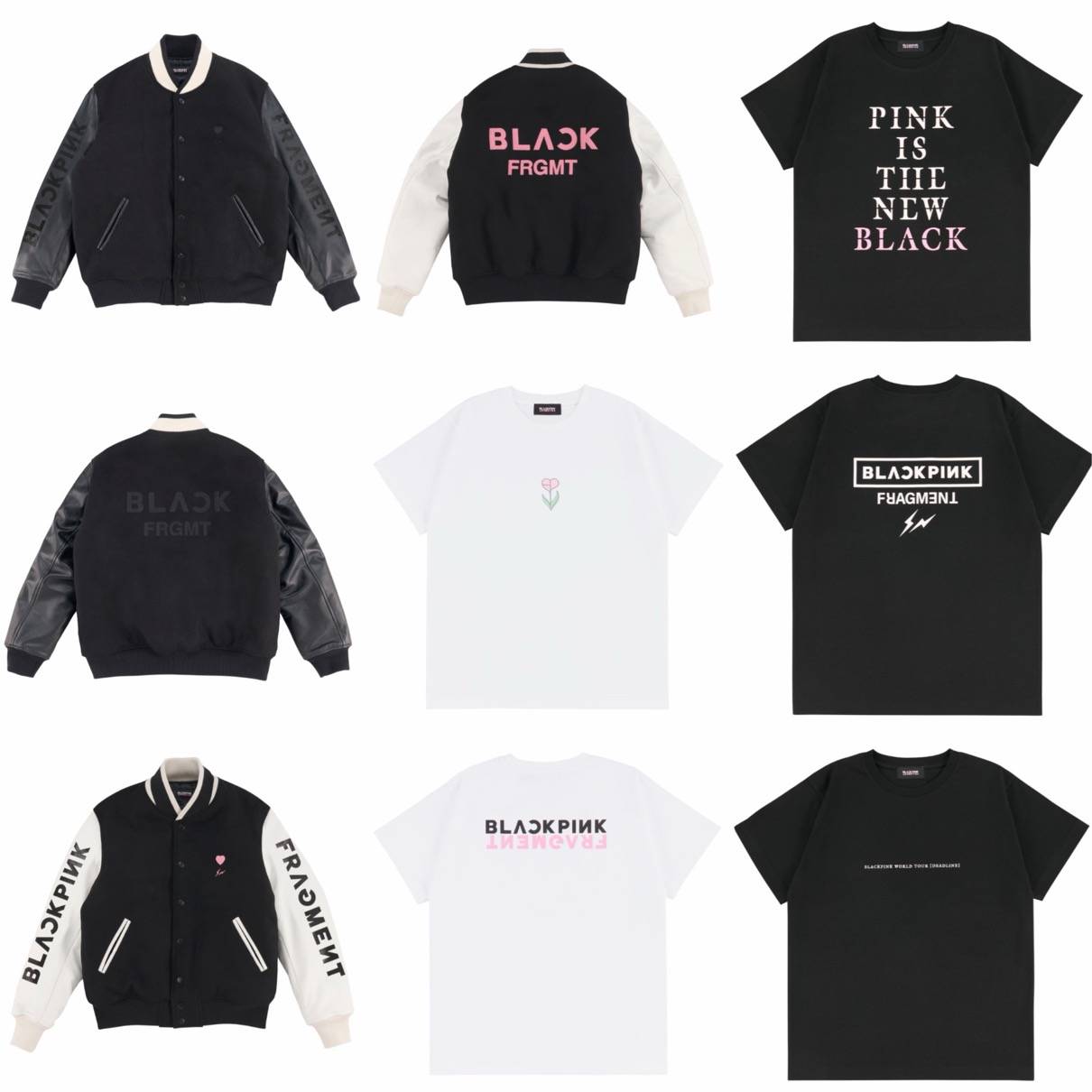 BLACKPINK x FRAGMENT コラボコレクションが国内1月8日／1月9日より