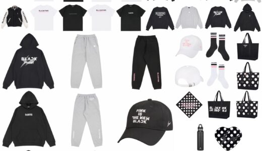 BLACKPINK x FRAGMENT コラボコレクションが国内1月8日より発売