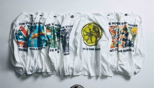 THE STONE ROSES for bonjour records 公式コラボ L/S Tシャツの国内先行予約が開始