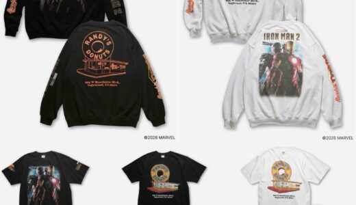 IRON MAN2 x FREAK’S STORE x Randy’s Donuts コラボアイテムが国内1月23日より発売