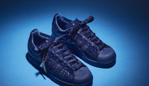 Anthony Edwards x adidas Superstar “Navy Croc”が順次発売開始［KI6585］
