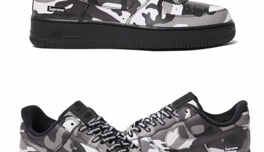 Supreme x Nike Air Force 1 Low SP “Camo” が2026年秋冬に発売予定［CU9225-900 / CU9225-901］【26FW】