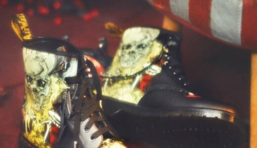 Dr. Martens x Metallica x Pushead コラボブーツが国内1月29日より発売