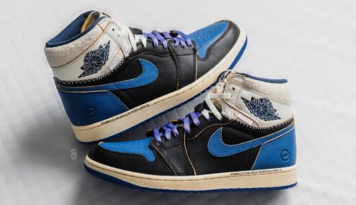 Fragment x UNION x Nike Air Jordan 1 Retro High OG SP “Black and Sport Royal”が2月に発売予定 ［IO7847-001］