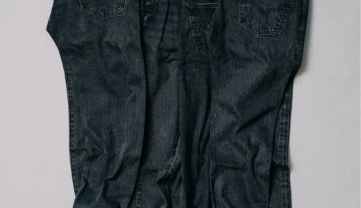 Levi’s for EDIFICE 26SS 別注『BIG E 501®︎ BLACK』の国内先行予約が開始 ［26030310009010 / 26030310009110］