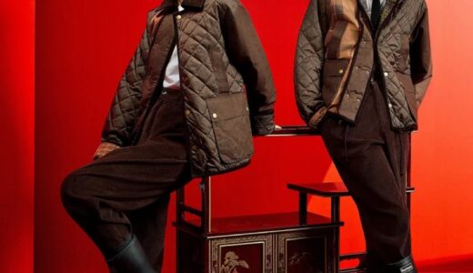 Barbour x Feng Chen Wang 初コラボコレクションが国内1月16日より発売