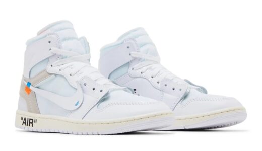 Virgil Abloh Archive x Nike Air Jordan 1 High OG SP “Alaska”が3月28日に発売予定［AA3834-100］