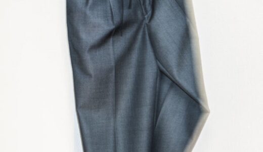 ADAM ET ROPÉ HOMME NIKKEの上質素材を使用したワイドイージー デニムスラックスが国内発売開始 ［GMS15060］