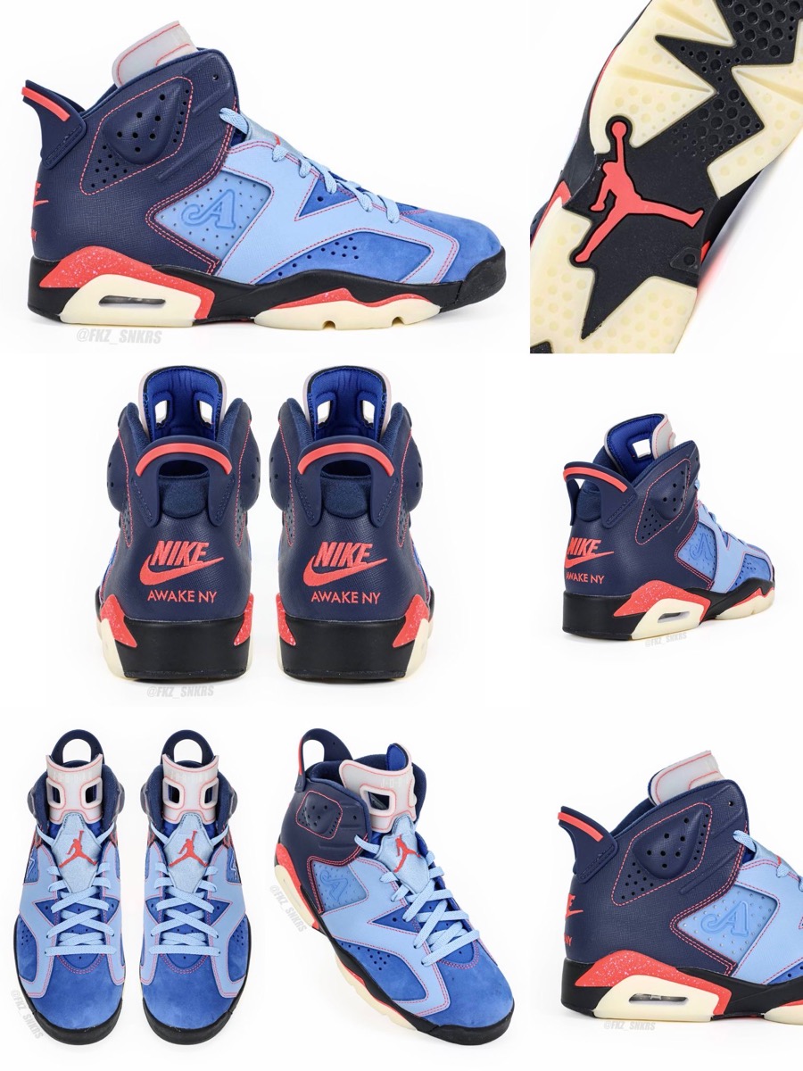 Awake NY x Nike Air Jordan 6 Retro SP “Midnight Navy and Game