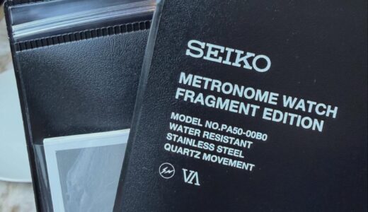 SEIKO x FRAGMENT x V.A.『メトロノームウオッチ』が近日発売予定 ［PA50-00B0］