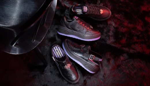 CONVERSE x ANNA SUI コラボ厚底スニーカー＆クロッグサンダルが国内2月17日より発売 ［33702700 / 33702710］