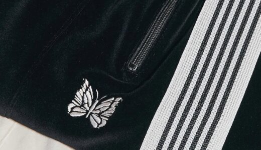 NEEDLES x STUDIOUS 26SS ベロア素材の別注 H.D. Track Pant が国内2月13日より発売