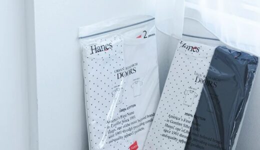 Hanes x URBAN RESEARCH DOORS 26SS ブランド初『ドット柄 2P S/S TEE』の国内先行予約が開始 ［CD26210-2010024］