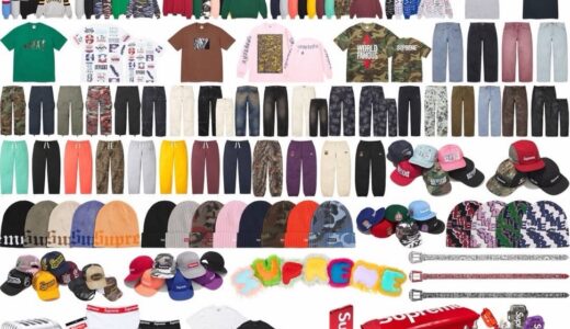 Supreme 26SS Week1 が国内2月28日より発売【全商品一覧 価格など / 2026SS】