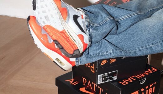 Patta x Nike Air Max 1 ’87 SP Waves “Hyper Crimson”が3月6日より発売［II7055-100 / II7055-800］