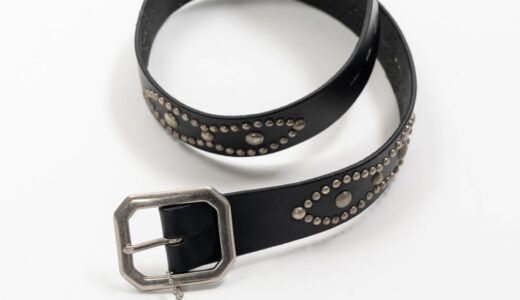 HTCXX x KAMIYA『Studded Leather Belt』が国内2月7日より発売