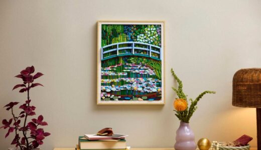 LEGO®︎ x メトロポリタン美術館 巨匠モネの名画「睡蓮の池に架かる橋」が国内3月1日／3月4日より発売 ［31220］