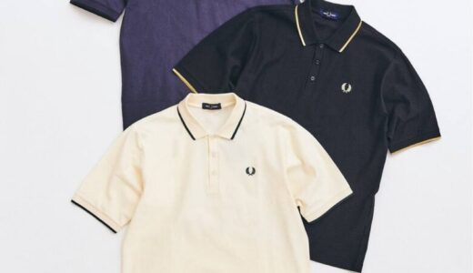 FRED PERRY for 417 ÉDIFICE 26SS 別注『クレープピケシャツ』の国内先行予約が開始 ［26071313001810］