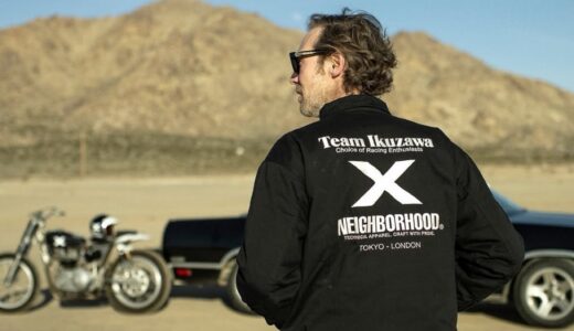 NEIGHBORHOOD®︎ x TEAM IKUZAWA “Dirt Track Storm” Collectionが国内2月21日より発売