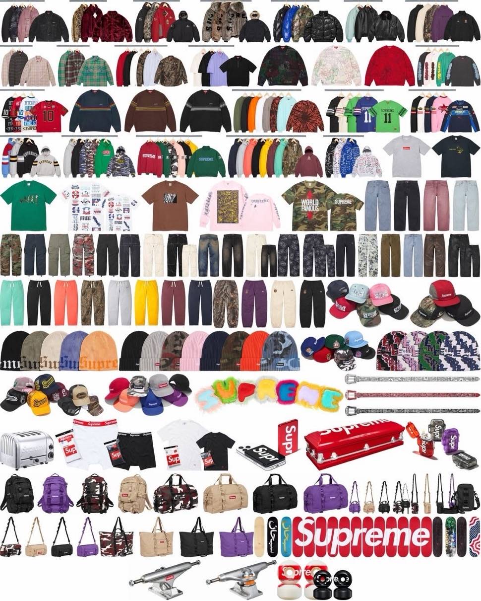Supreme 26SS Week1 が国内2月28日より発売【全商品一覧 価格など