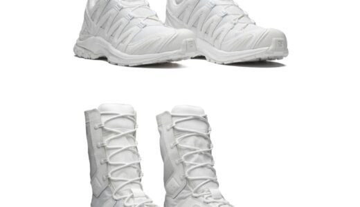 RIER x Salomon 26SS『XA PRO 3D & XA JUNGLE “Optical White”』が国内3月2日／3月5日より発売