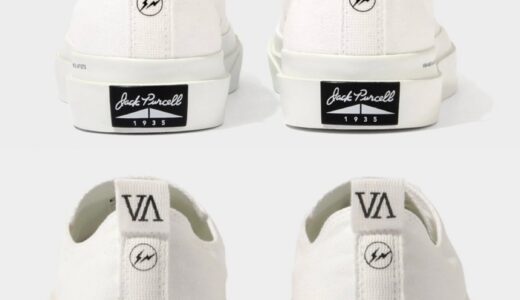 FRAGMENT x V.A. x CONVERSE JACK PURCELL 1935 & ALL STAR OX “WHITE”が発売予定か