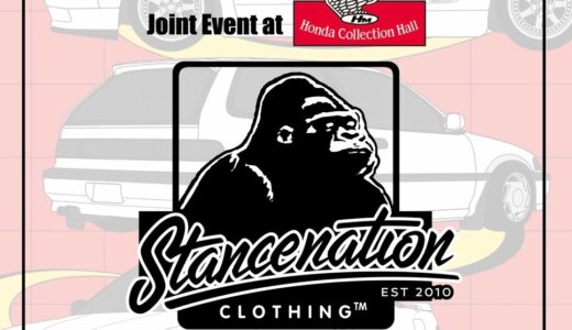 XLARGE x STANCENATION JAPAN のイベントが国内5月2日にHonda Collection Hallで開催