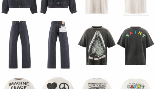 【先行予約あり】©SAINT Mxxxxxx x BerBerJin / JOHN LENNON / Jamie Reid 26SS 5th.Drop が国内3月20日より発売 【商品一覧・販売価格】