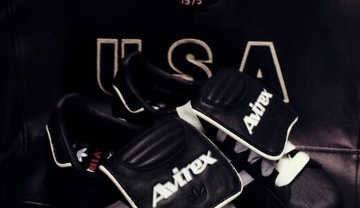 AVIREX x adidas『Superstar 82 “Black”』が3月21日より発売予定 ［KJ3005］
