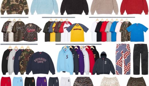 Supreme x Ghostface 26SS Week5 が国内3月28日より発売【全商品一覧 価格など / 2026SS】