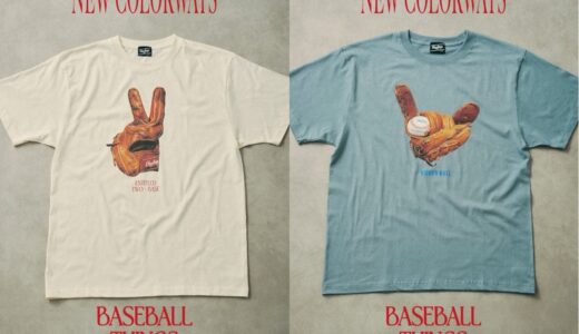 JOURNAL STANDARD relume x RAWLINGS® 名品グラブ「XPG3」別注Tシャツの新色が国内先行予約開始 ［26071465003110 / 26071465001410 / 26090465001010］