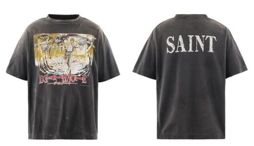 ©SAINT Mxxxxxx x 漫画 DEATH NOTE / Beastie Boys / Sean Wotherspoon 26SS 4th.Drop が国内3月7日より発売 【商品一覧・販売価格】