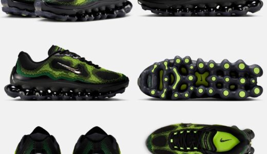 毒ガエルから着想した新型 Nike Air Liquid Max “Black/Green Apple”が3月26日より発売予定 ［IQ7634-001 / IQ7634-002 / IQ7634-003］