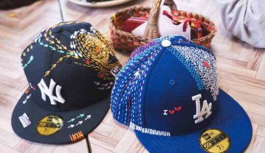 New Era®︎ x Sashiko Gals 初コラボキャップが国内3月20日に限定発売